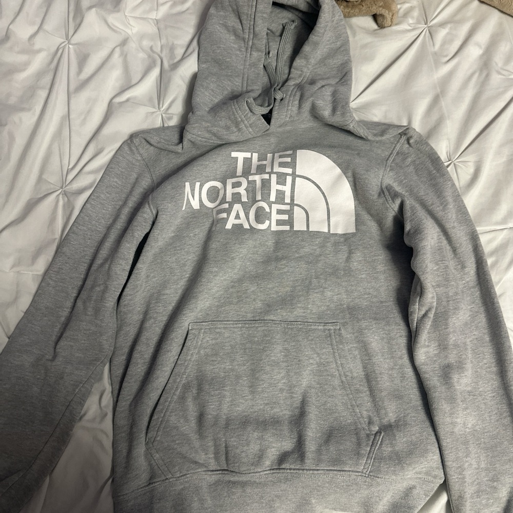 The North Face Men's Light Gray Hoodie